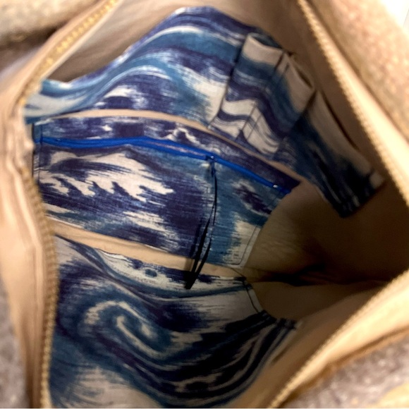 NWOT Western Boho Saddle Blanket Messenger Bag Fringe Wool Adjustable Wide Strap - Picture 7 of 7